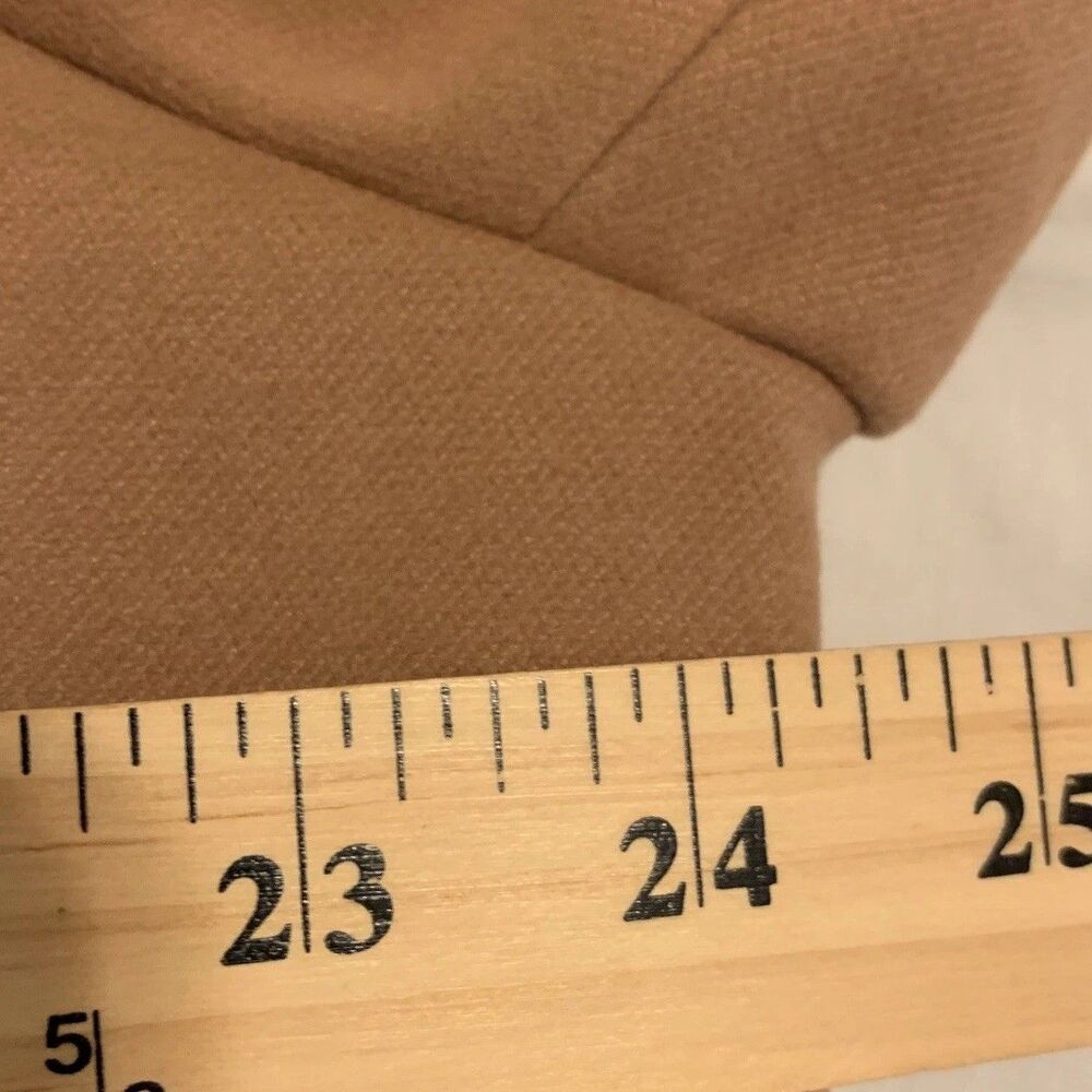 TUCKERNUCK Womens Camel Emerson Coat Dress XXL Career Office Minimalist Preppy - Picture 16 of 16